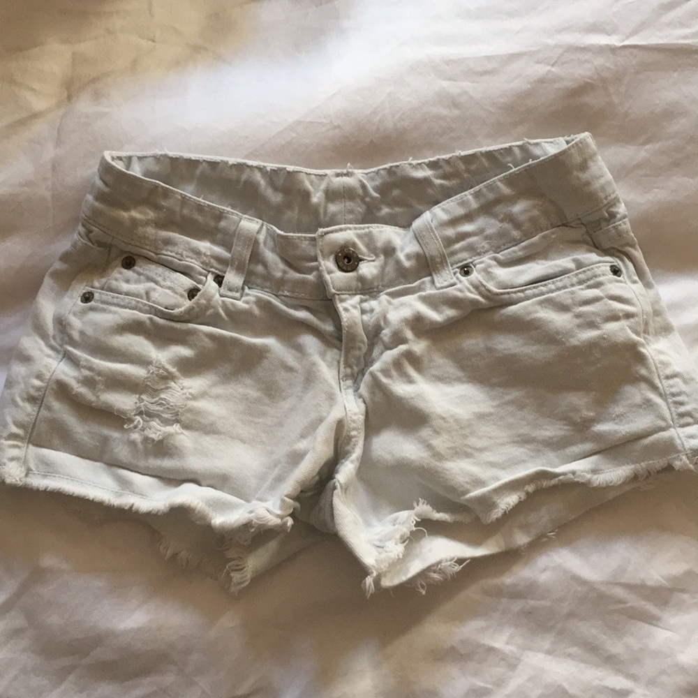 Cutoff Jean Shorts